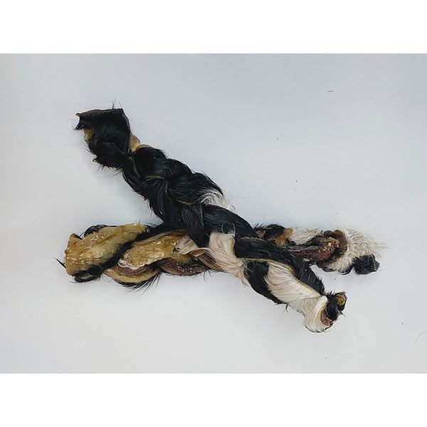 Grand Valley Pet Dehydrated Braided Beef Hide