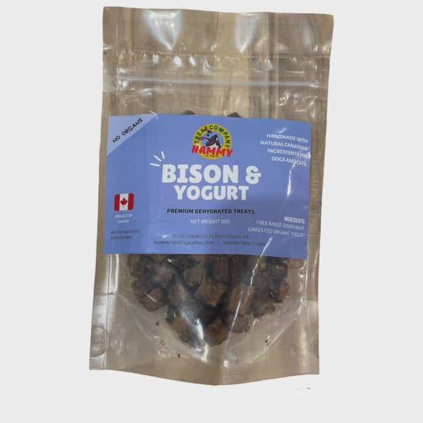 Nammy Treats Bison & Yogurt Training Treats 90g *Clearance*