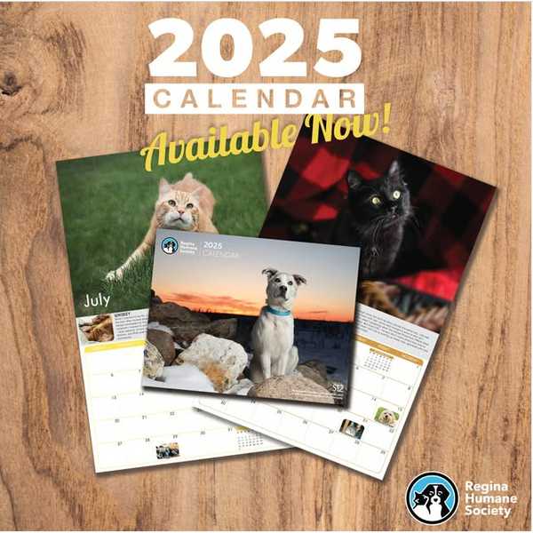 Regina Humane Society Calendar 2025