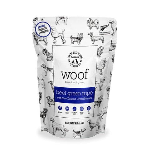 NZ Natural Pet Food Co. Woof Beef Green Tripe 40g